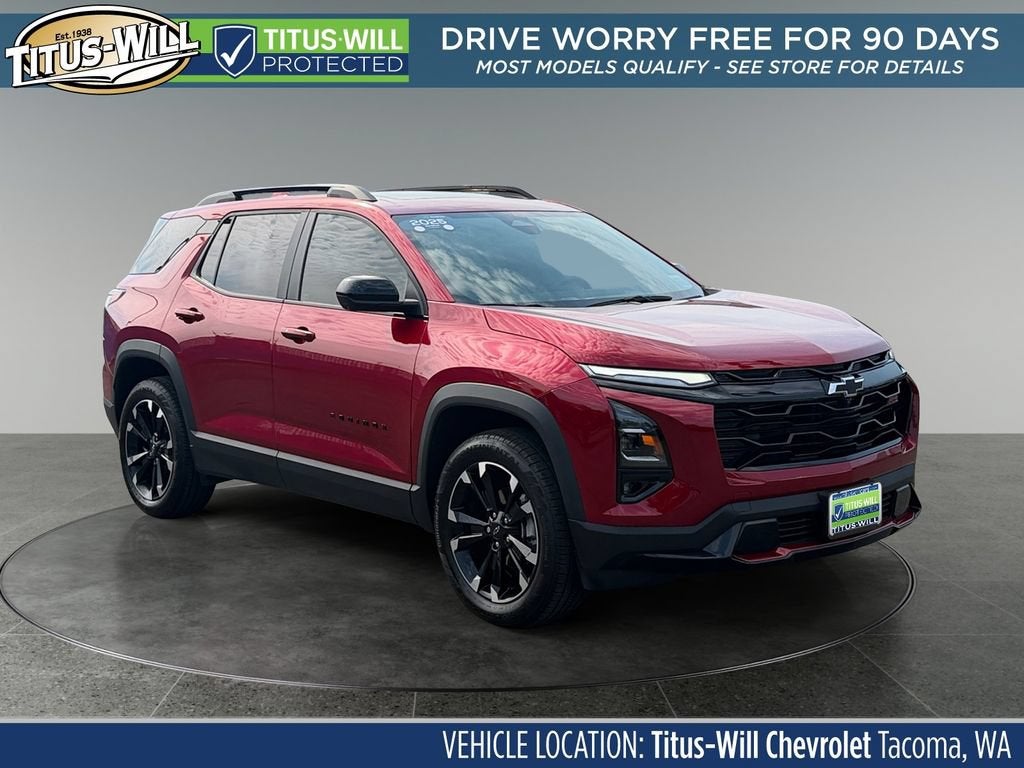 Radiant Red Tintcoat 2025 Chevrolet Equinox SUV / Crossover Four-Wheel Drive Automatic
