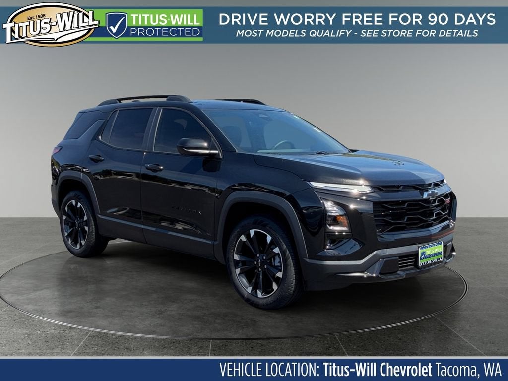 Mosaic Black Metallic 2025 Chevrolet Equinox SUV / Crossover Four-Wheel Drive 8-Speed Automatic