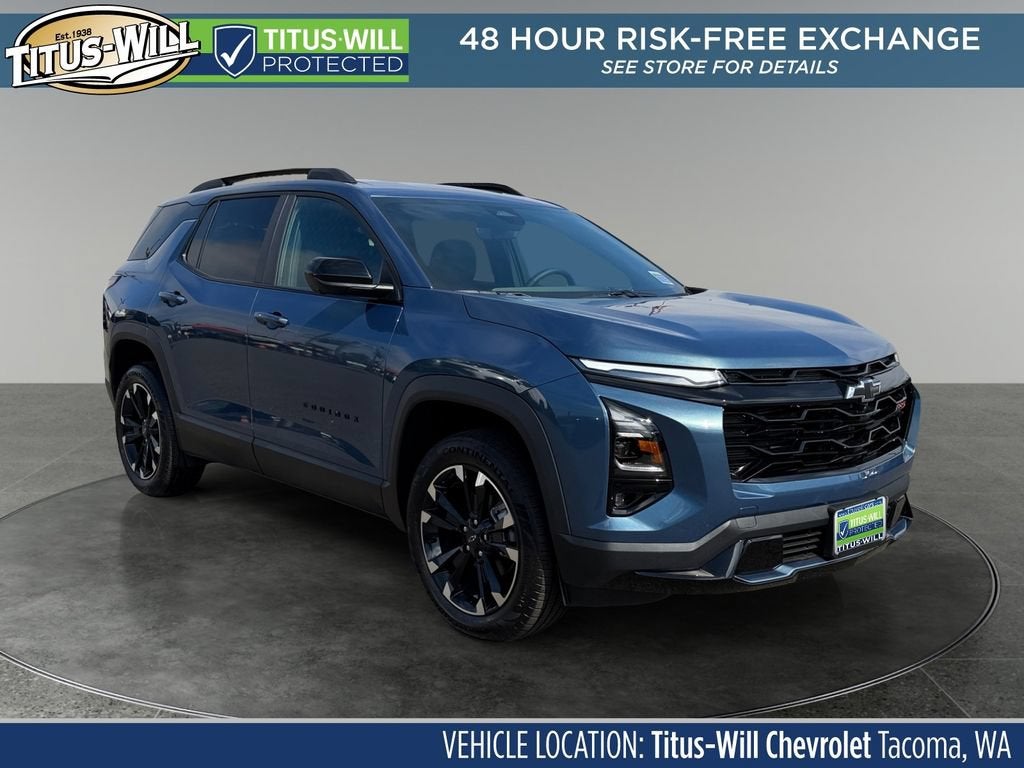 Lakeshore Blue Metallic 2026 Chevrolet Equinox SUV / Crossover Four-Wheel Drive Automatic