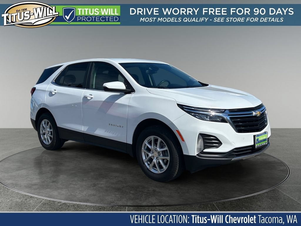 Summit White 2024 Chevrolet Equinox SUV / Crossover Four-Wheel Drive Automatic