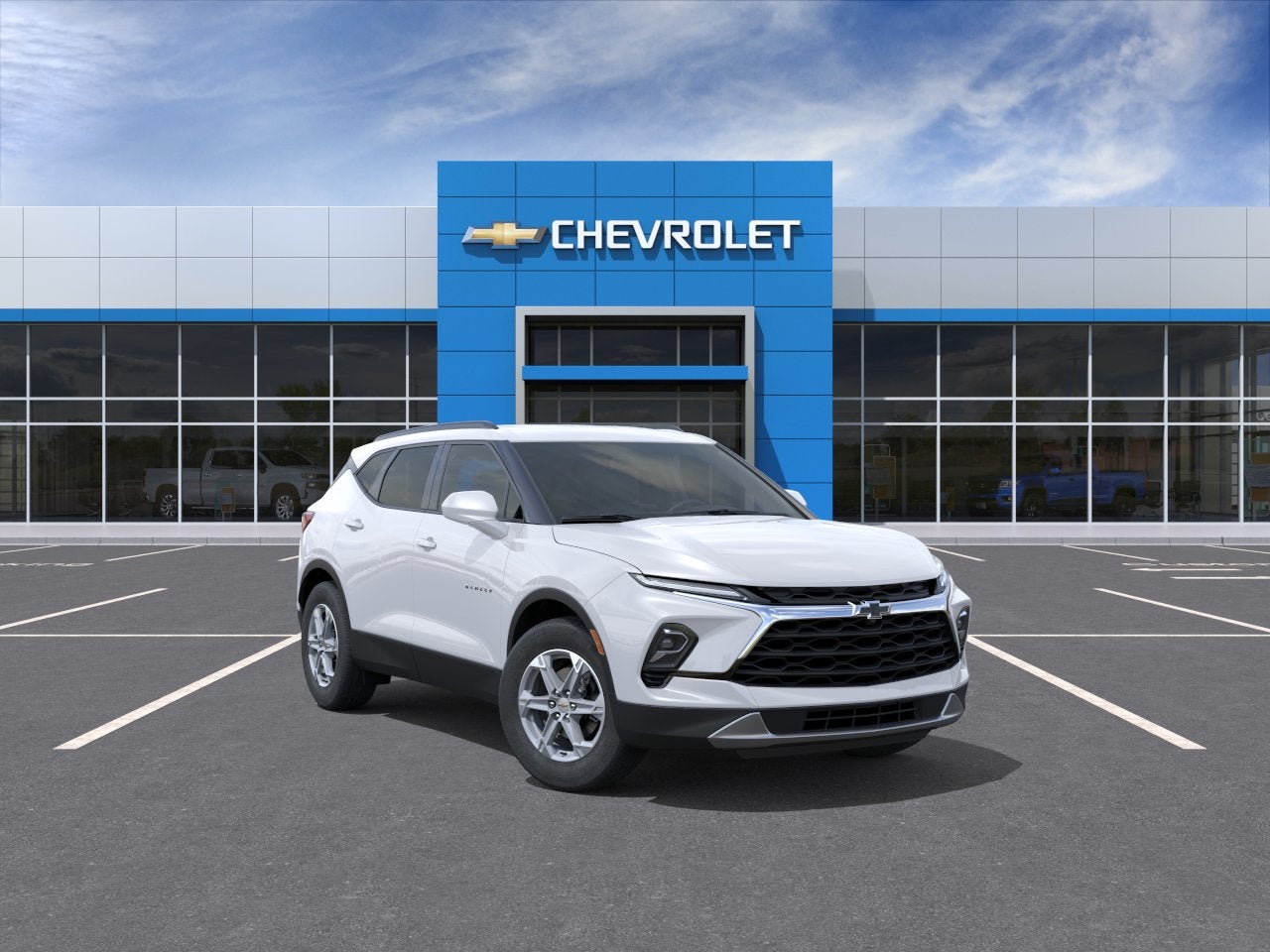 Summit White 2026 Chevrolet Blazer SUV / Crossover  Automatic
