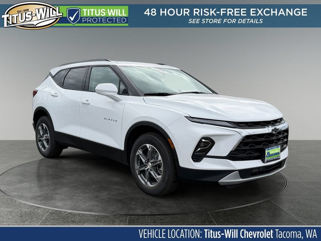 Summit White 2026 Chevrolet Blazer SUV / Crossover  Automatic