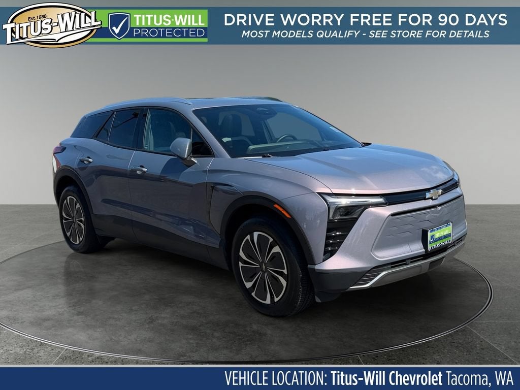 Galaxy Gray Metallic 2024 Chevrolet Blazer EV SUV / Crossover All-Wheel Drive Automatic