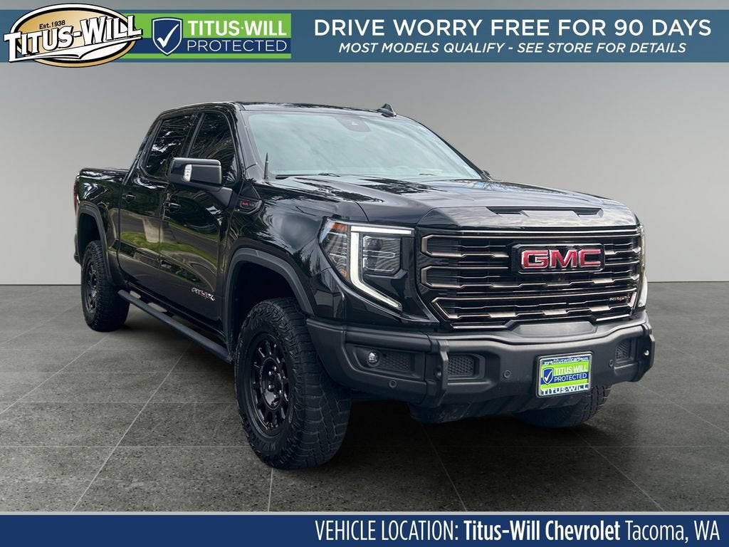 Onyx Black 2023 GMC Sierra 1500 Pickup Truck Four-Wheel Drive Automatic