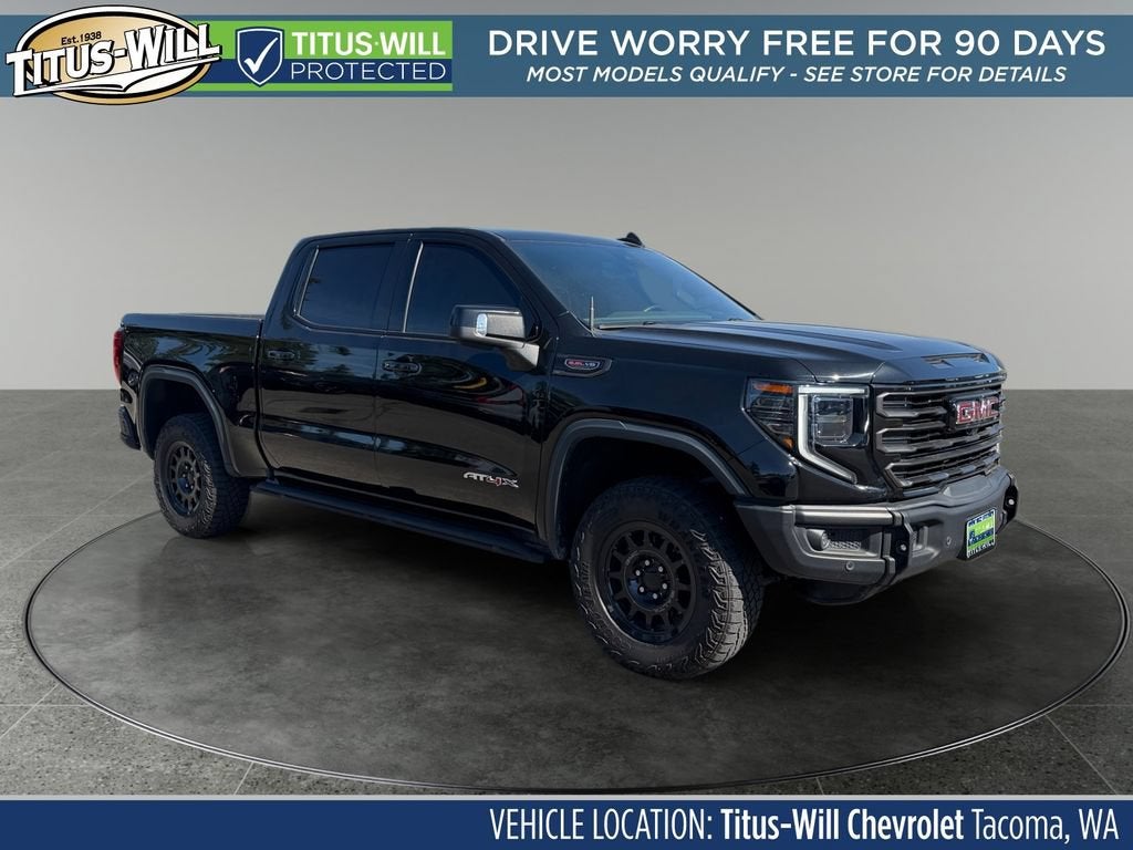 Onyx Black 2023 GMC Sierra 1500 Pickup Truck Four-Wheel Drive Automatic