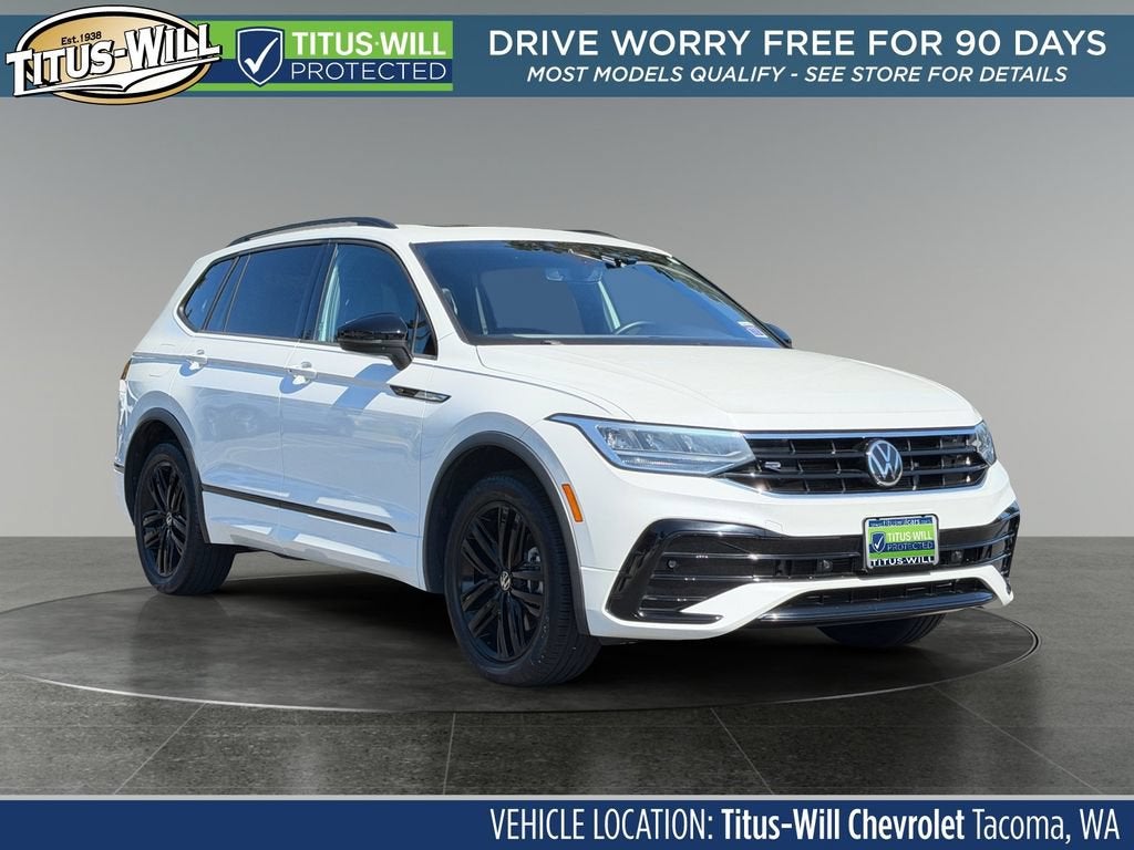 White 2022 Volkswagen Tiguan SUV / Crossover All-Wheel Drive 