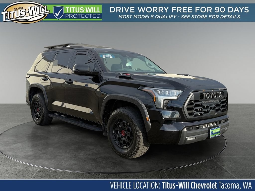 Black 2023 Toyota Sequoia SUV / Crossover Four-Wheel Drive 