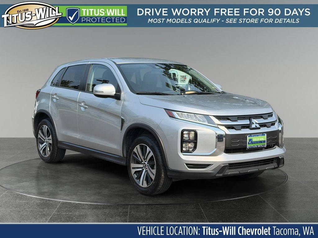 Silver 2021 Mitsubishi Outlander Sport SUV / Crossover Front-Wheel Drive 