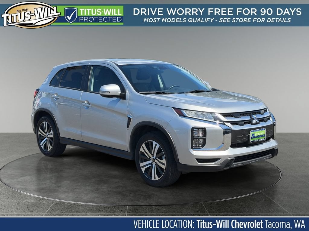 Silver 2025 Mitsubishi Outlander Sport SUV / Crossover All-Wheel Drive Continuously Variable Transmission
