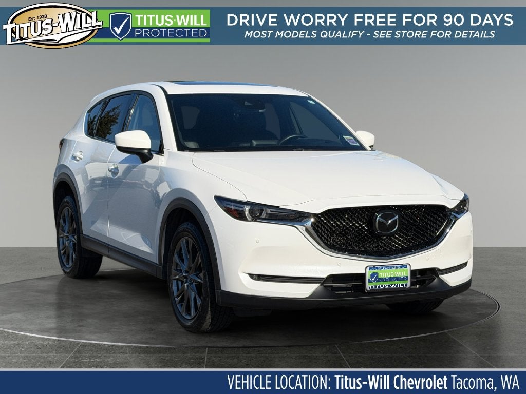 White 2019 Mazda CX-5 SUV / Crossover All-Wheel Drive 