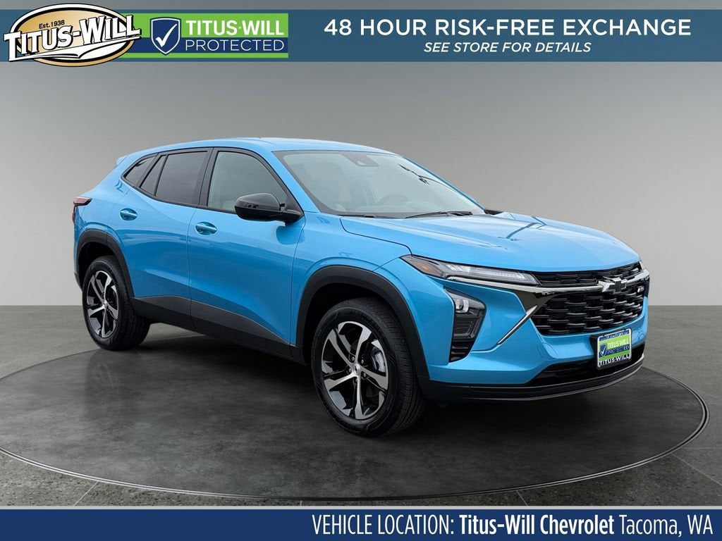 Marina Blue Metallic 2026 Chevrolet Trax SUV / Crossover Front-Wheel Drive Automatic