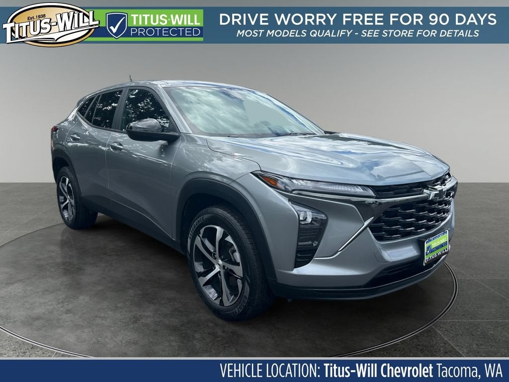 Sterling Gray Metallic 2025 Chevrolet Trax SUV / Crossover Front-Wheel Drive Automatic
