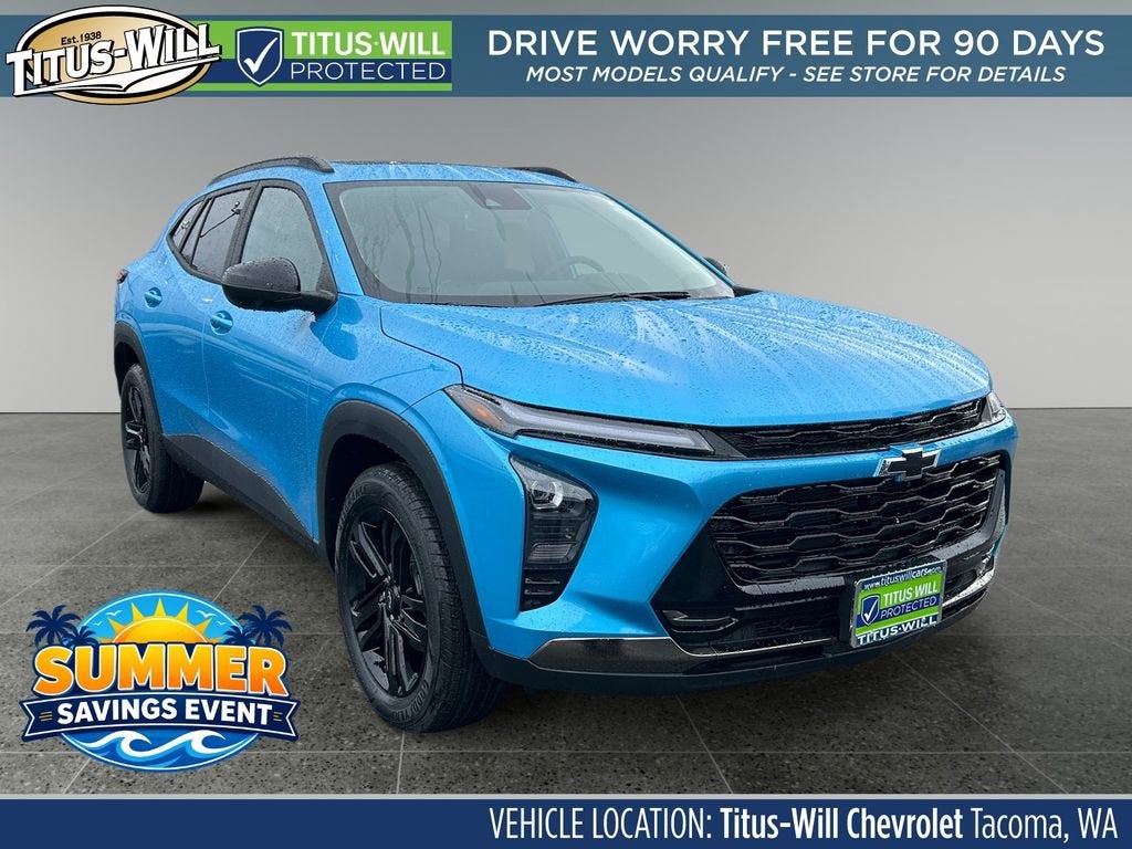 Marina Blue Metallic 2026 Chevrolet Trax Activ FWD SUV / Crossover Front-Wheel Drive Automatic