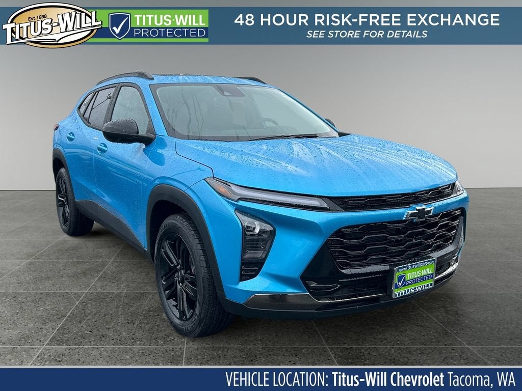 Marina Blue Metallic 2026 Chevrolet Trax SUV / Crossover Front-Wheel Drive Automatic