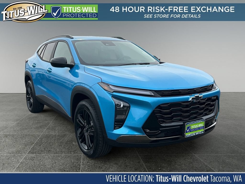 Marina Blue Metallic 2026 Chevrolet Trax SUV / Crossover Front-Wheel Drive Automatic