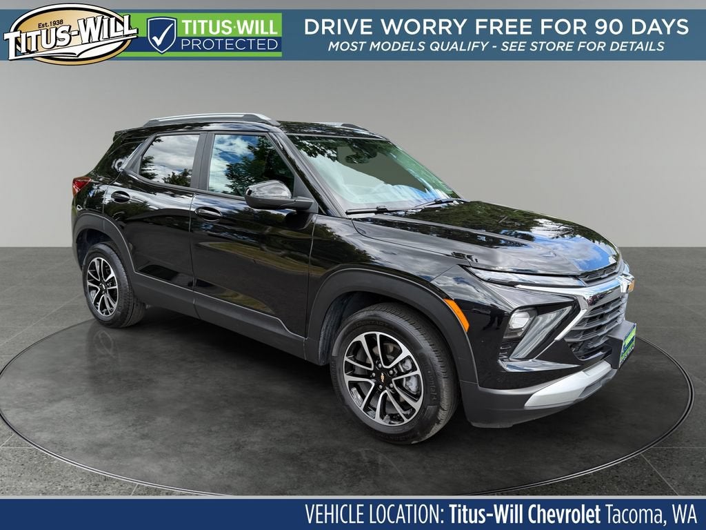 Mosaic Black Metallic 2025 Chevrolet Trailblazer SUV / Crossover Four-Wheel Drive Automatic