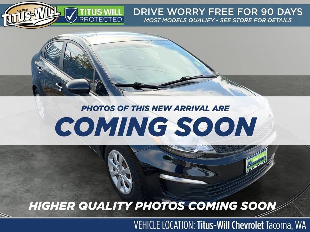  2016 Kia Rio Sedan Front-Wheel Drive Automatic