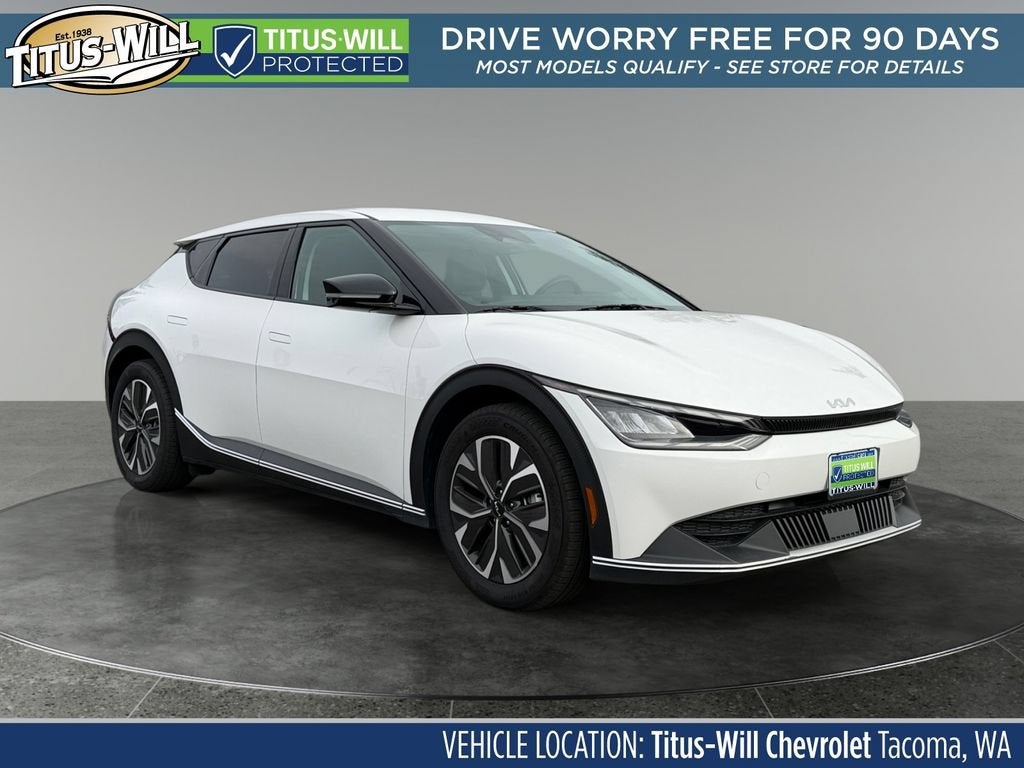 White 2024 Kia EV6 SUV / Crossover All-Wheel Drive Automatic