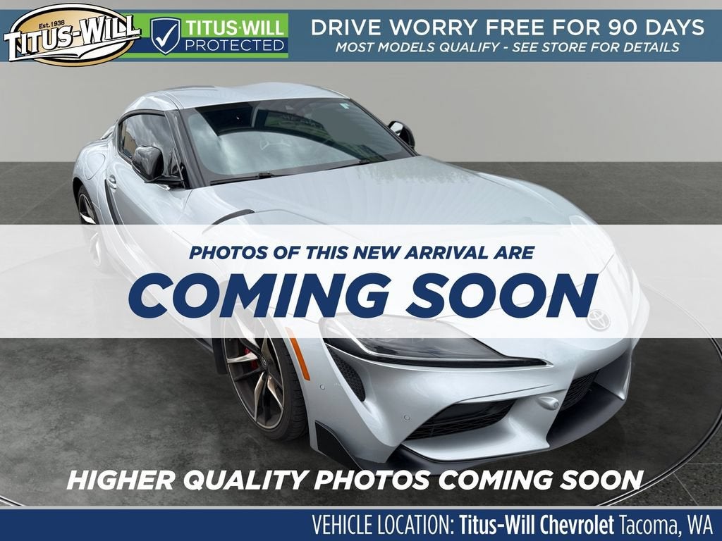 Silver 2021 Toyota Supra Coupe Rear-Wheel Drive 