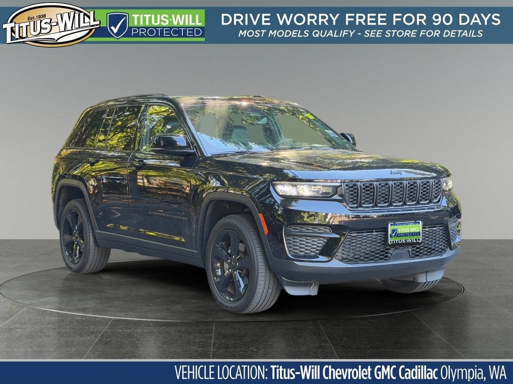 Black 2023 Jeep Grand Cherokee SUV / Crossover Four-Wheel Drive 