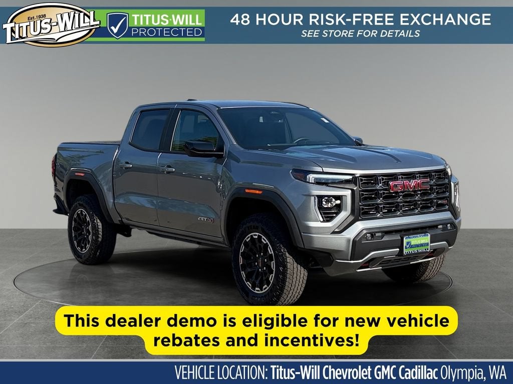 Sterling Metallic 2026 GMC Canyon Pickup Truck Four-Wheel Drive Automatic