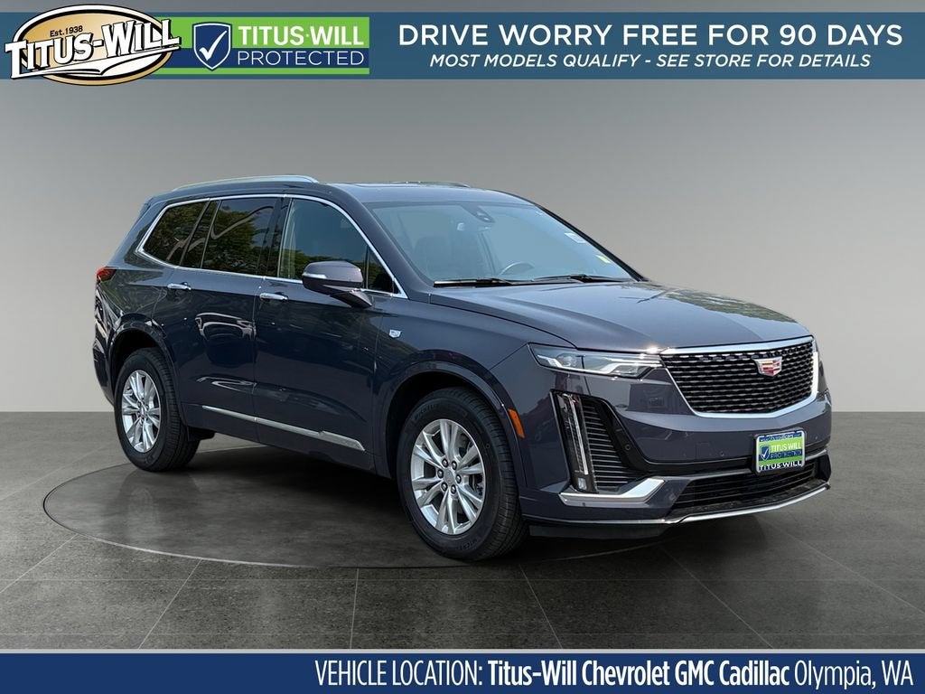 Midnight Sky Metallic 2025 Cadillac XT6 SUV / Crossover Four-Wheel Drive Automatic