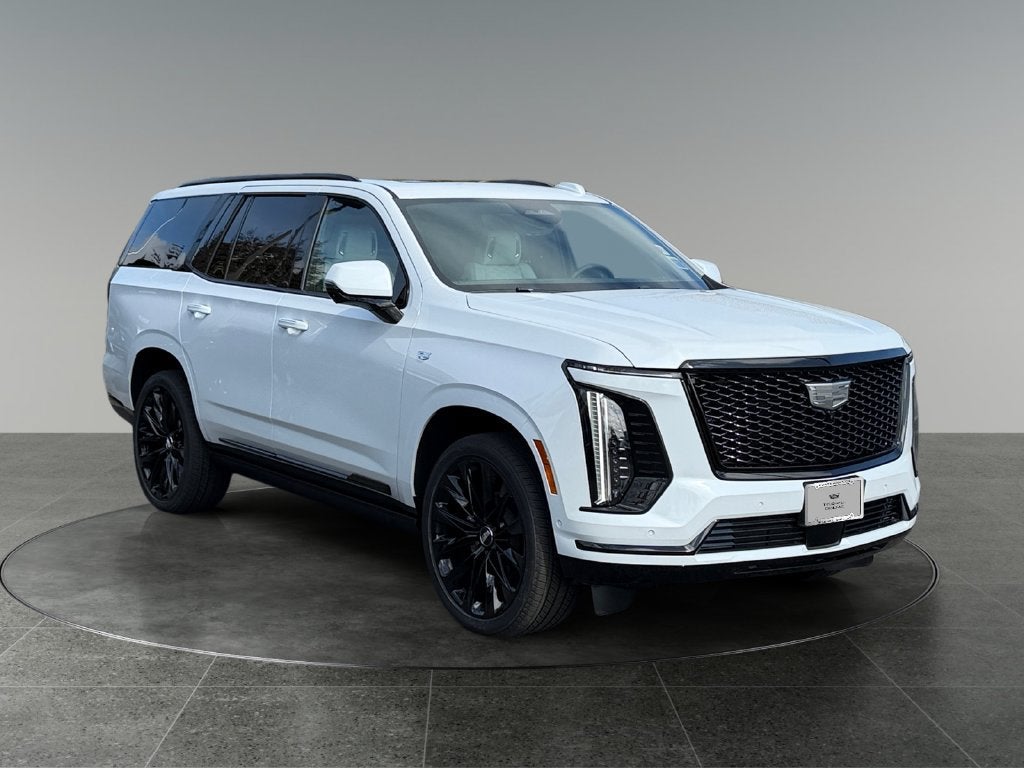 Vibrant White Tricoat 2026 Cadillac Escalade SUV / Crossover Four-Wheel Drive Automatic