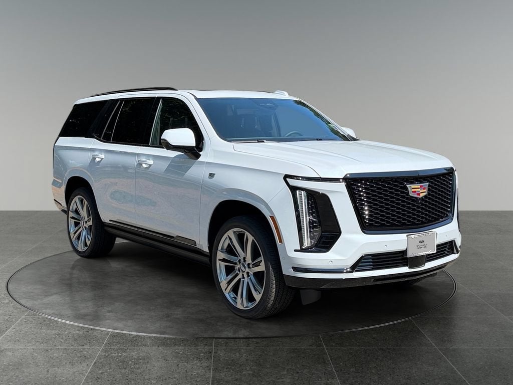Vibrant White Tricoat 2026 Cadillac Escalade SUV / Crossover Four-Wheel Drive Automatic