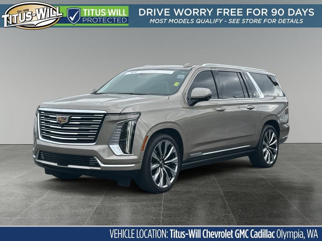 Latte Metallic 2025 Cadillac Escalade ESV SUV / Crossover Four-Wheel Drive Automatic