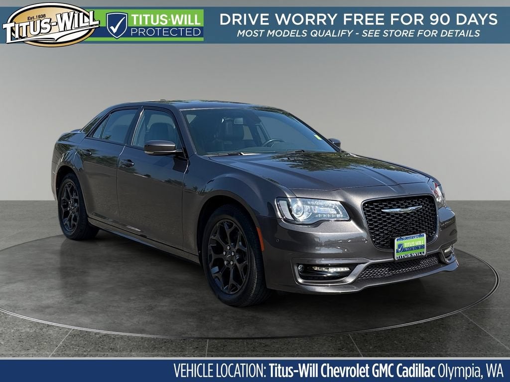 Gray 2019 Chrysler 300 Sedan All-Wheel Drive 