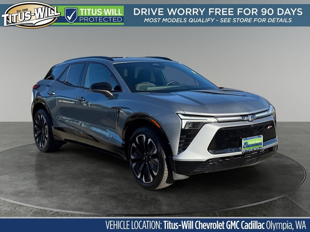 Sterling Gray Metallic 2024 Chevrolet Blazer EV SUV / Crossover All-Wheel Drive Automatic