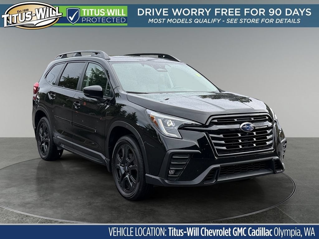 Black 2025 Subaru Ascent SUV / Crossover All-Wheel Drive 