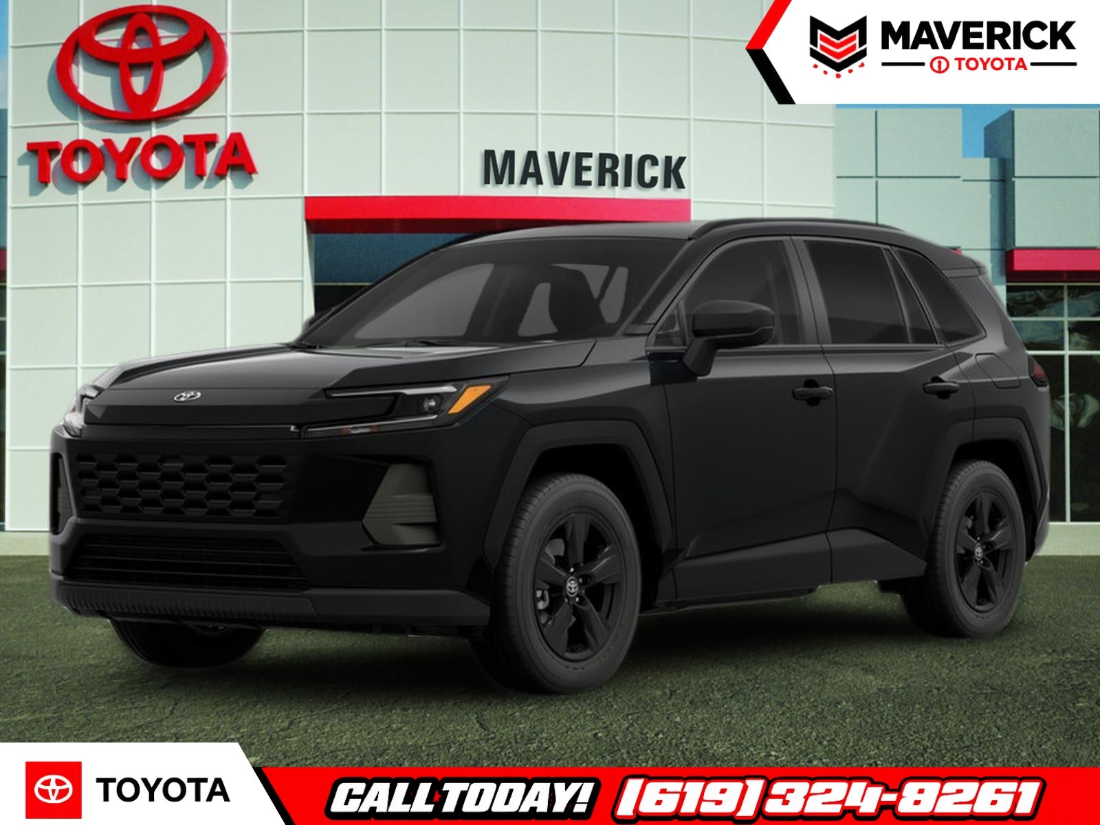 Black 2026 Toyota RAV4 LE AWD SUV / Crossover All-Wheel Drive Continuously Variable Transmission