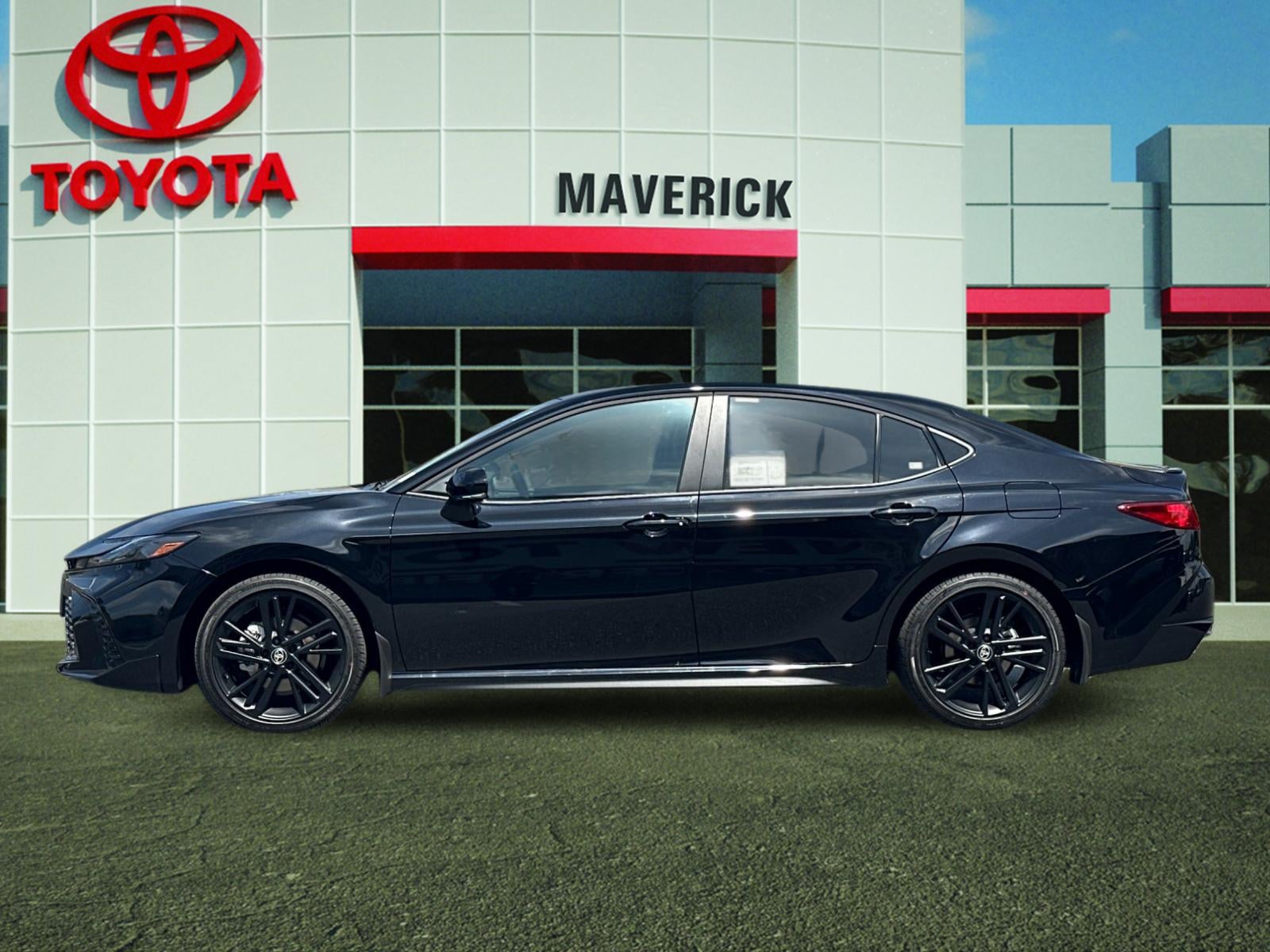 Midnight Black 2026 Toyota Camry Nightshade FWD Sedan Front-Wheel Drive Continuously Variable Transmission