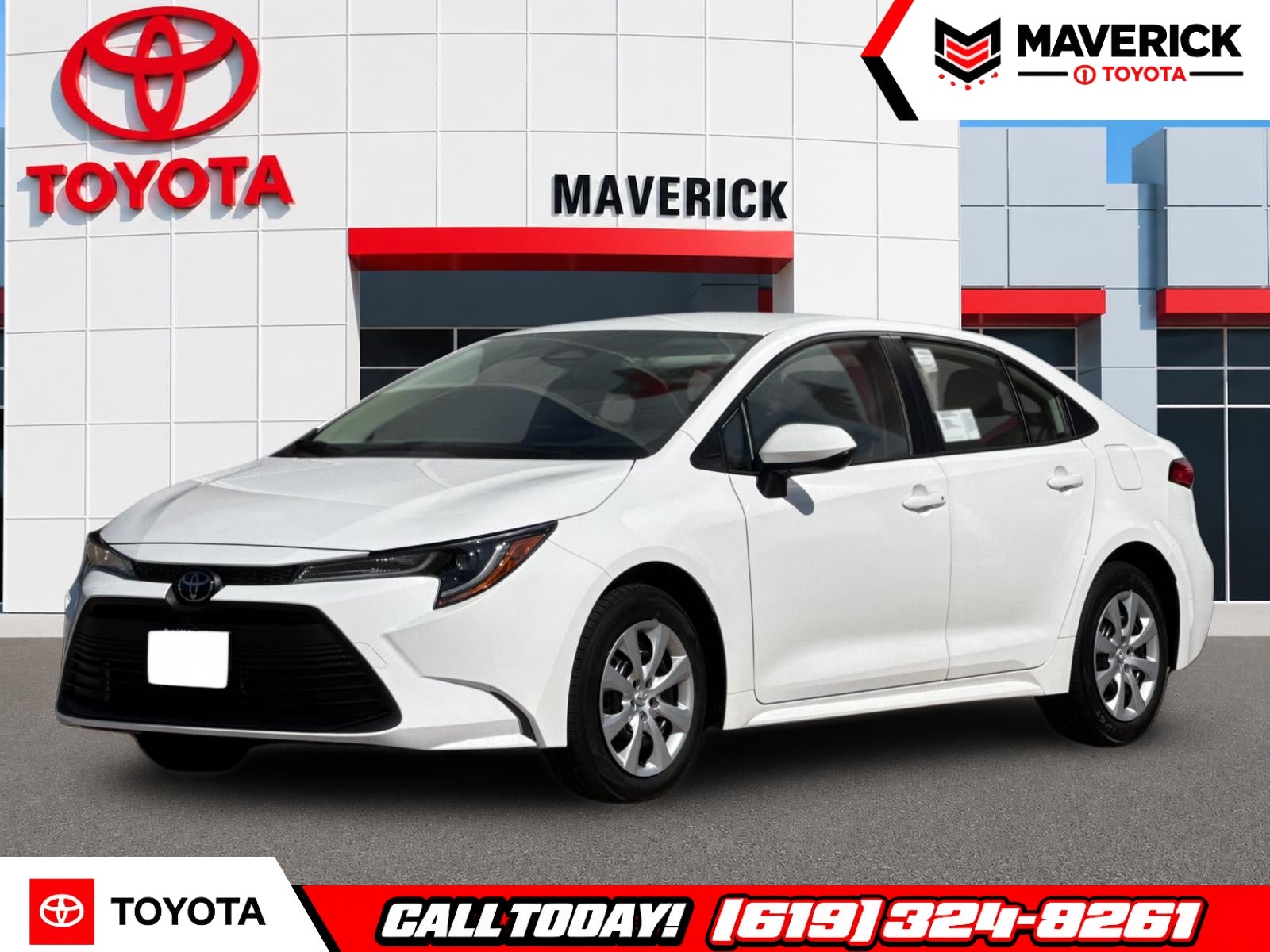 Ice 2026 Toyota Corolla Sedan Front-Wheel Drive Continuously Variable Transmission