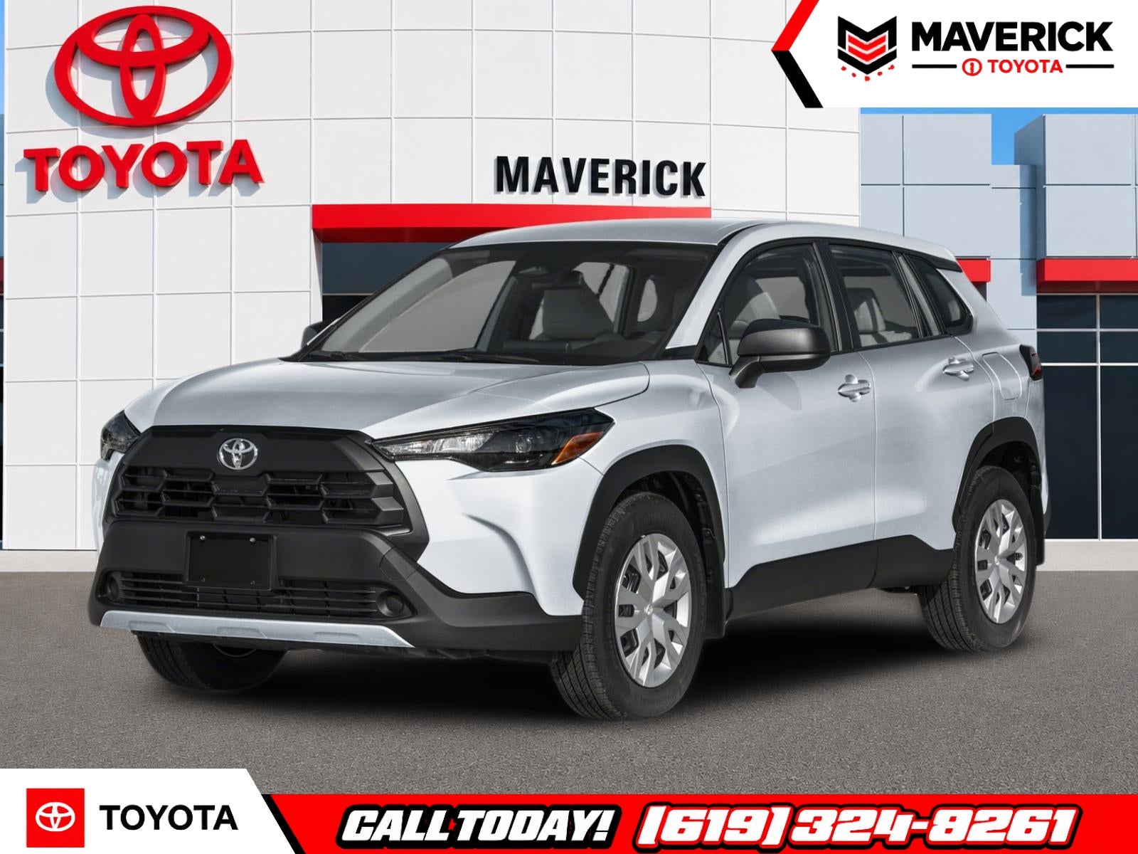 Silver 2026 Toyota Corolla Cross SUV / Crossover All-Wheel Drive Continuously Variable Transmission