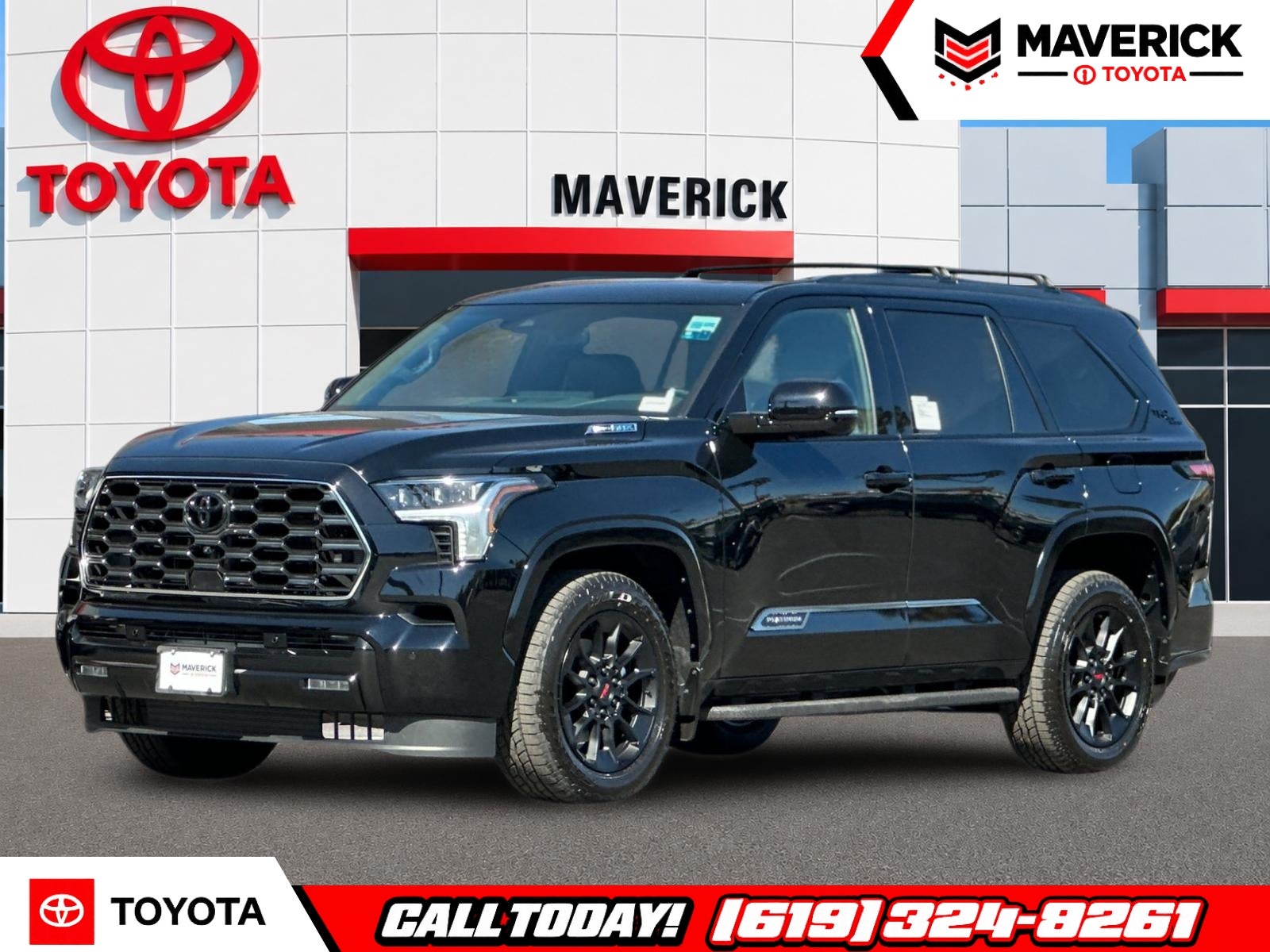 Midnight Black Metallic 2026 Toyota Sequoia SUV / Crossover Four-Wheel Drive Automatic