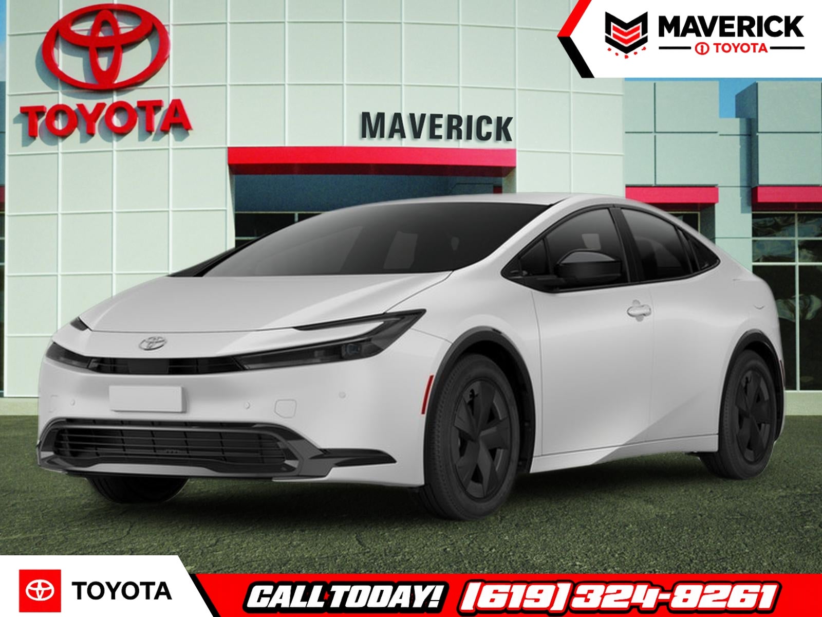 White (Wind Chill Pearl) 2027 Toyota Prius Hatchback Front-Wheel Drive Continuously Variable Transmission