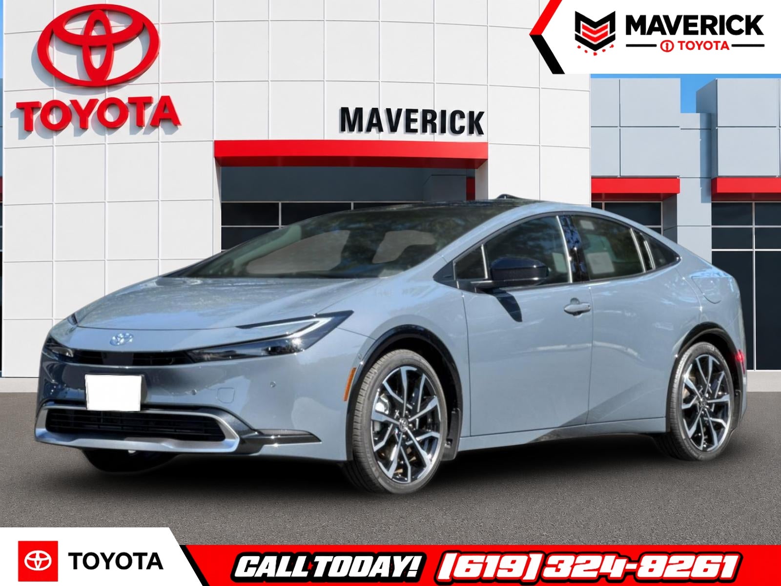 Gray 2026 Toyota Prius Plug-In Hybrid Hatchback Front-Wheel Drive Continuously Variable Transmission