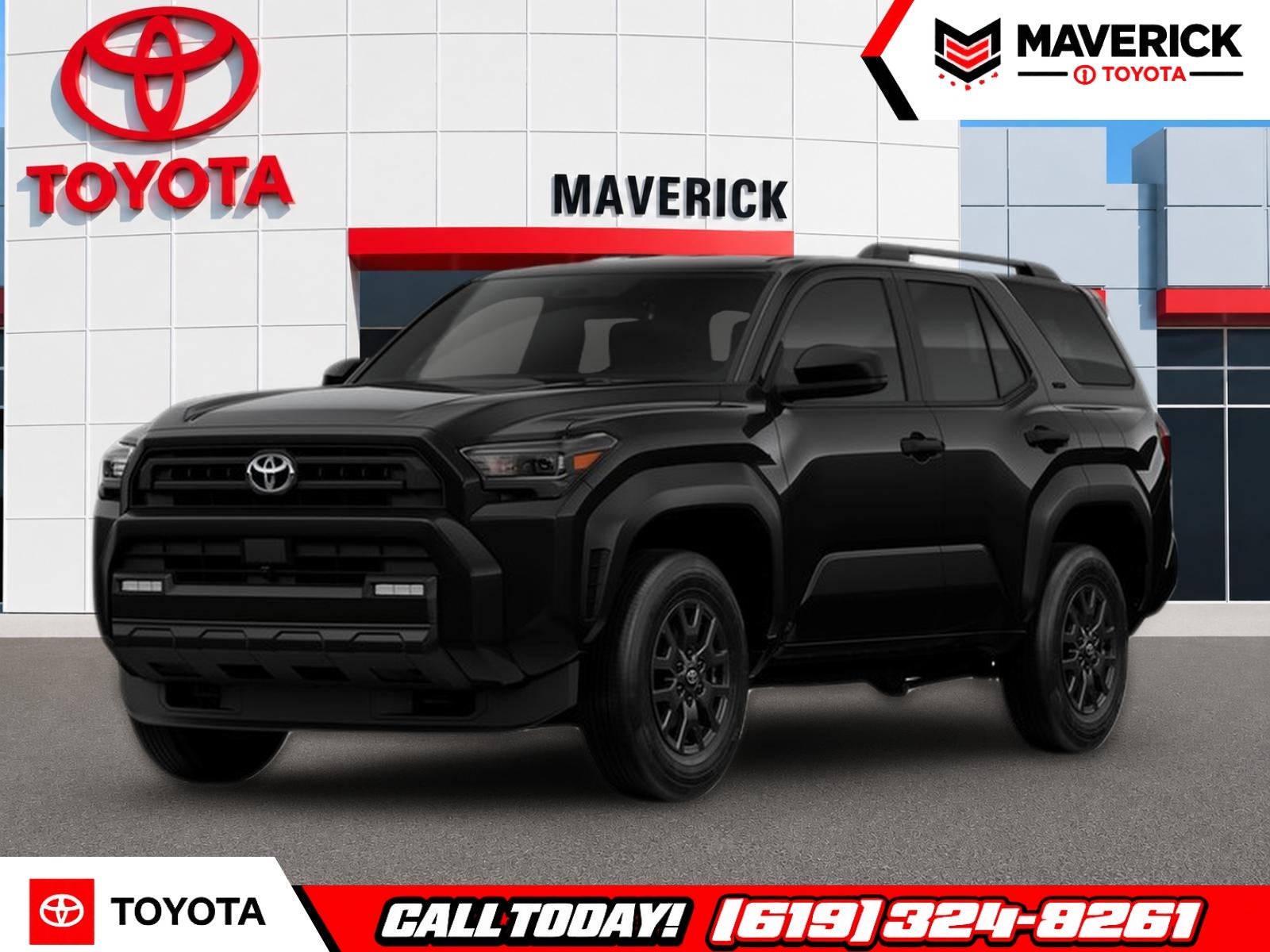 Black 2026 Toyota 4Runner SUV / Crossover Four-Wheel Drive 8-Speed Automatic