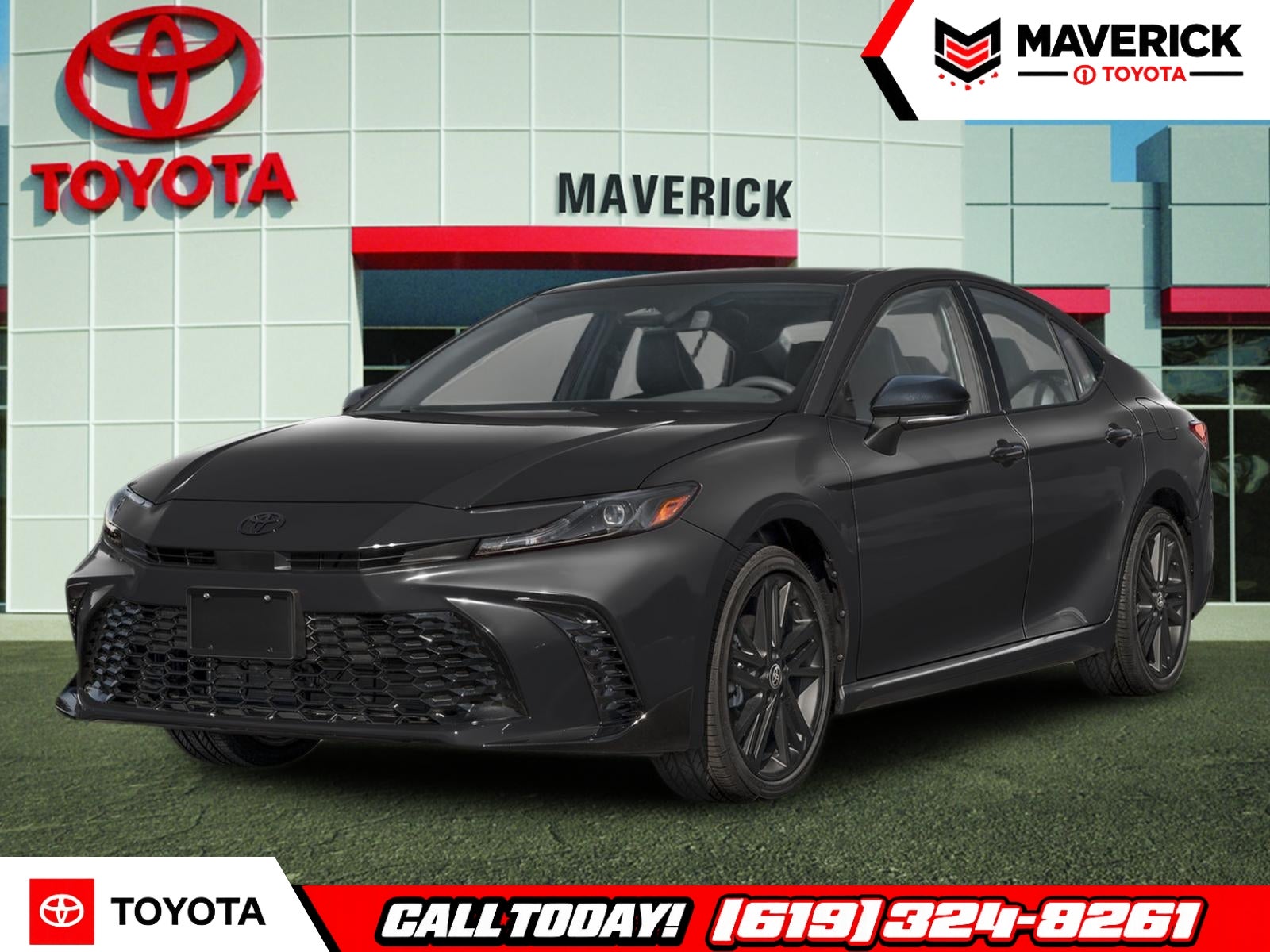 Midnight Black Metallic 2027 Toyota Camry Sedan Front-Wheel Drive Continuously Variable Transmission