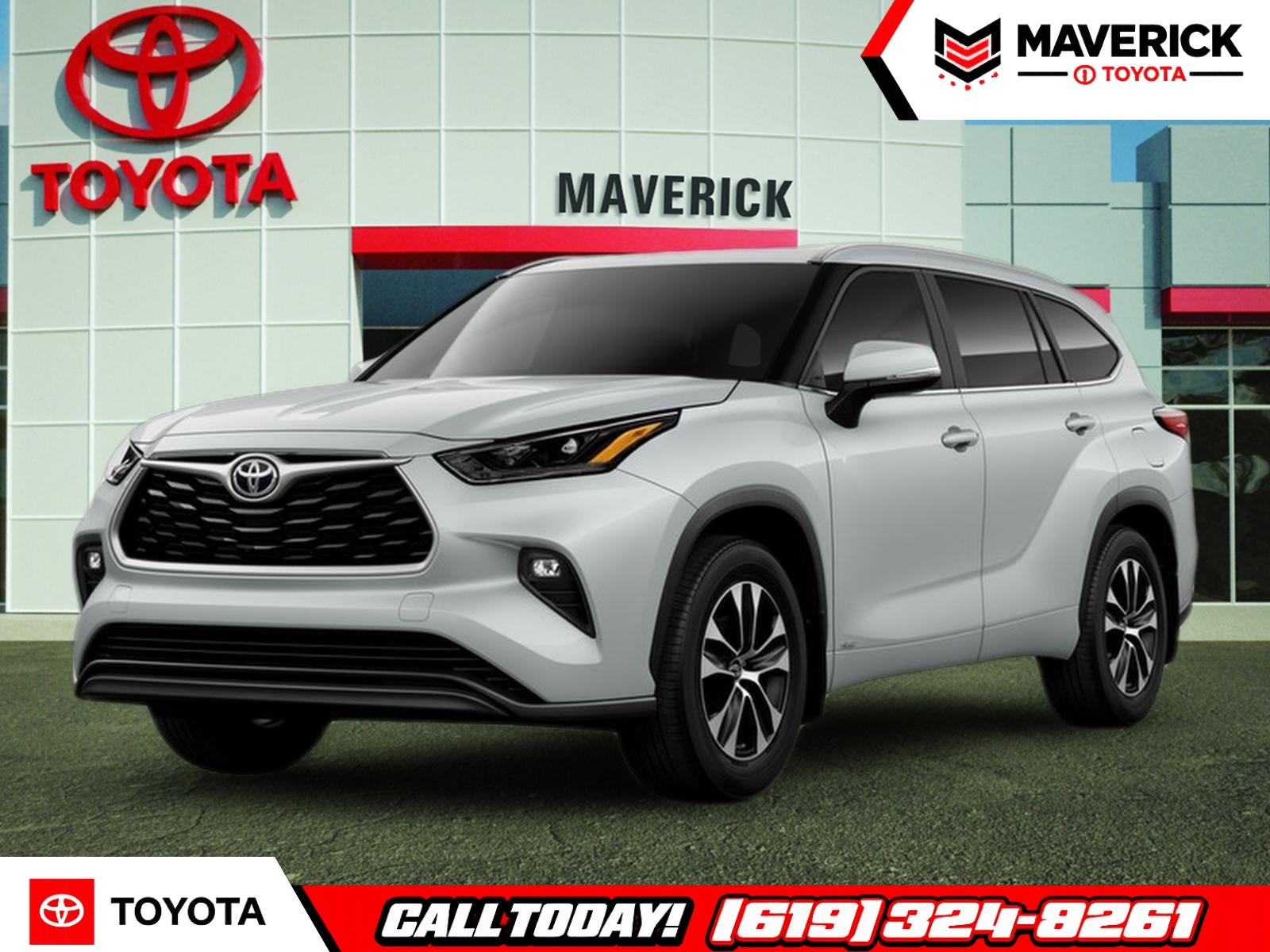 White (Wind Chill Pearl) 2026 Toyota Highlander Hybrid XLE AWD SUV / Crossover All-Wheel Drive Continuously Variable Transmission