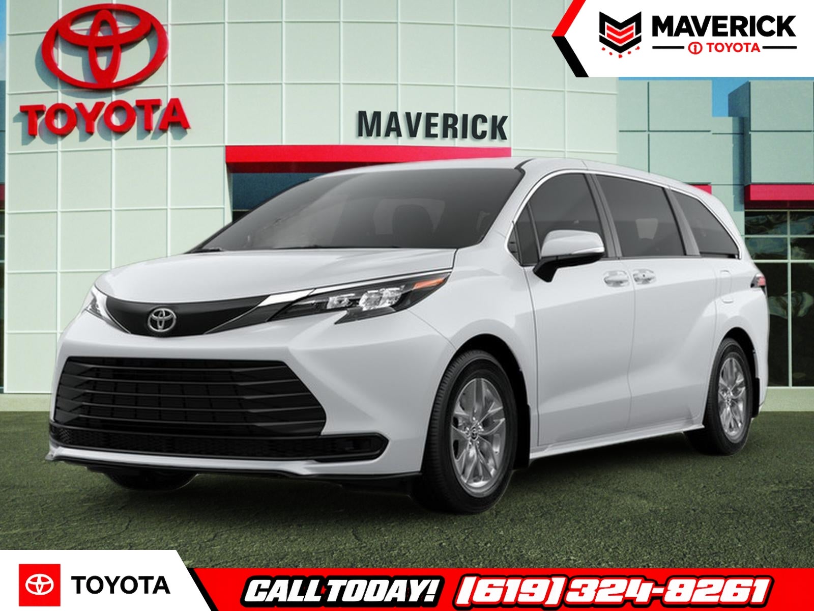 Ice Cap 2026 Toyota Sienna Minivan Front-Wheel Drive Continuously Variable Transmission