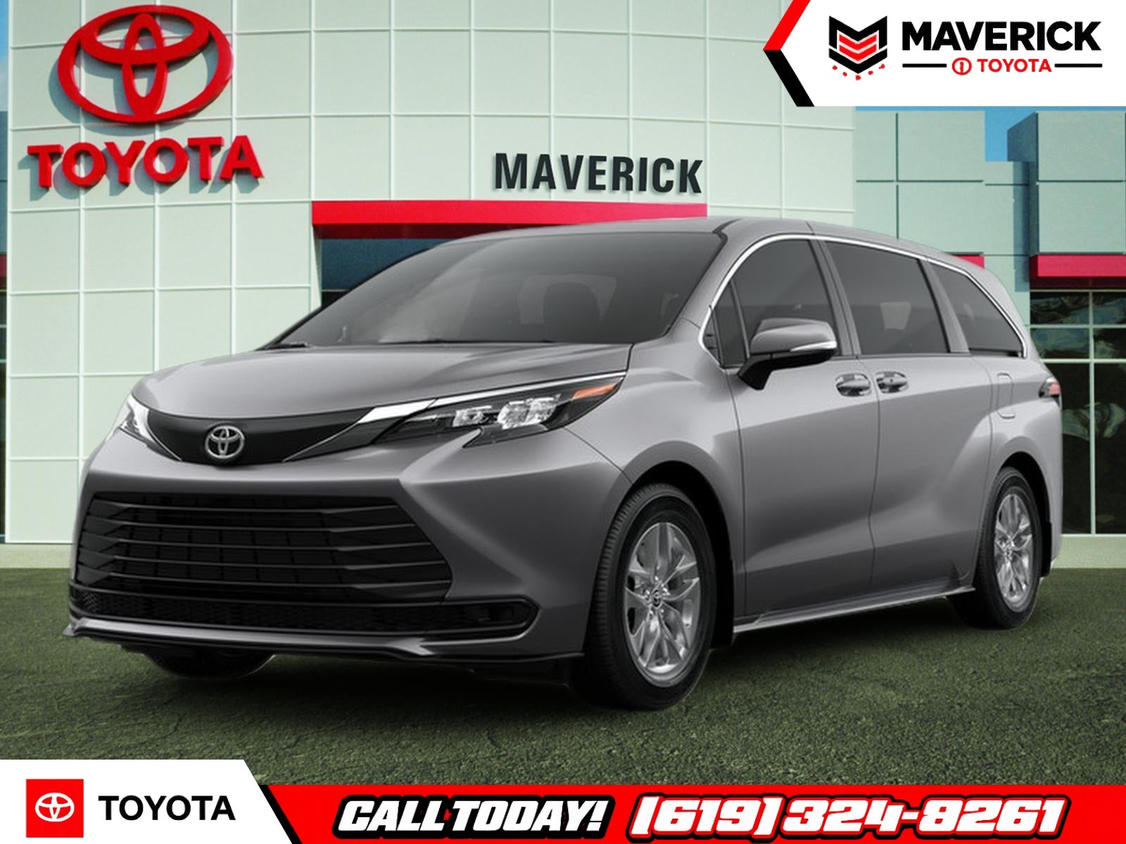 Heavy Metal 2026 Toyota Sienna Minivan Front-Wheel Drive Continuously Variable Transmission