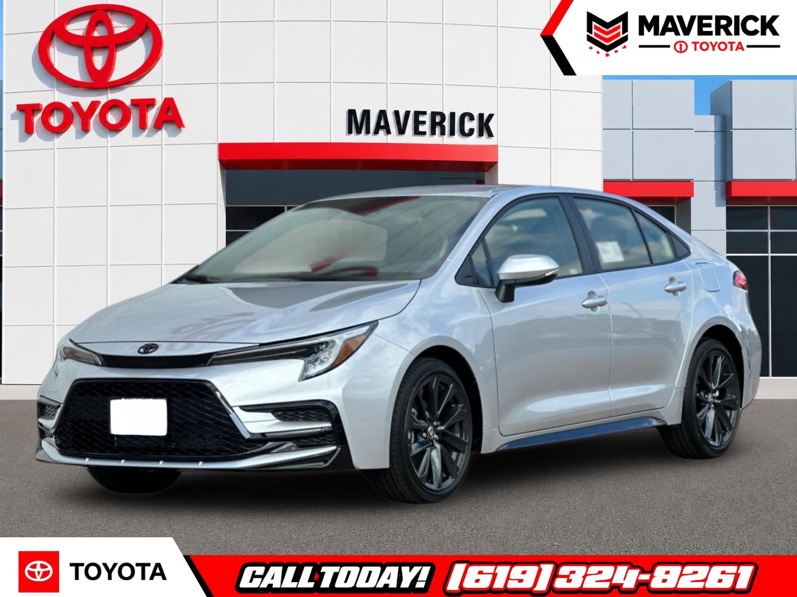 Classic Silver Metallic 2026 Toyota Corolla Sedan Front-Wheel Drive Continuously Variable Transmission
