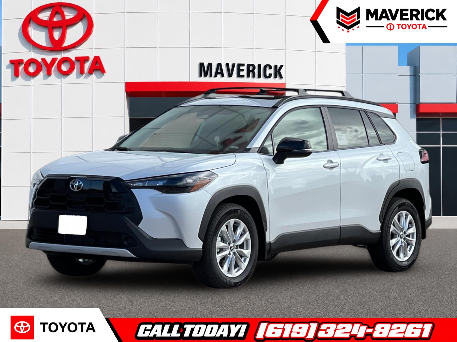 White (Wind Chill Pearl) 2026 Toyota Corolla Cross SUV / Crossover Front-Wheel Drive Continuously Variable Transmission