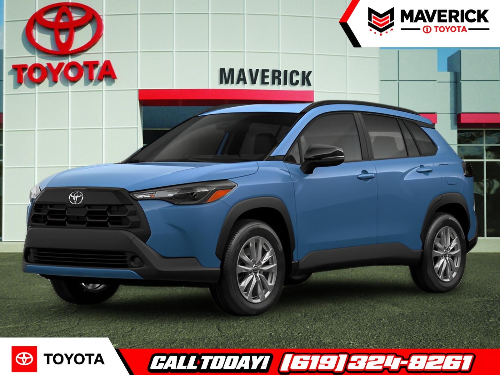Cavalry Blue 2026 Toyota Corolla Cross SUV / Crossover Front-Wheel Drive Continuously Variable Transmission