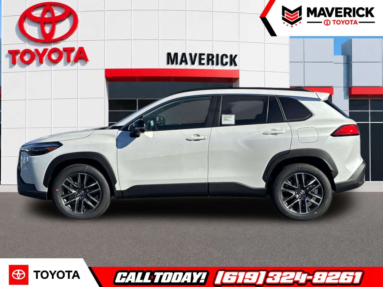 White (Wind Chill Pearl) 2026 Toyota Corolla Cross SUV / Crossover Front-Wheel Drive Continuously Variable Transmission
