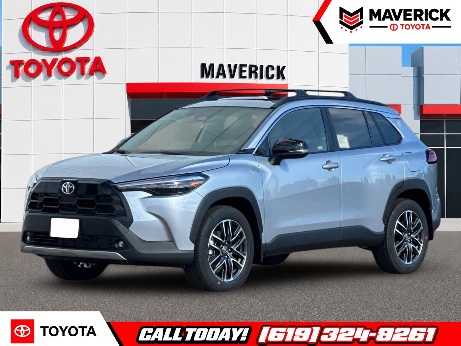 Sonic Silver 2026 Toyota Corolla Cross SUV / Crossover Front-Wheel Drive Continuously Variable Transmission