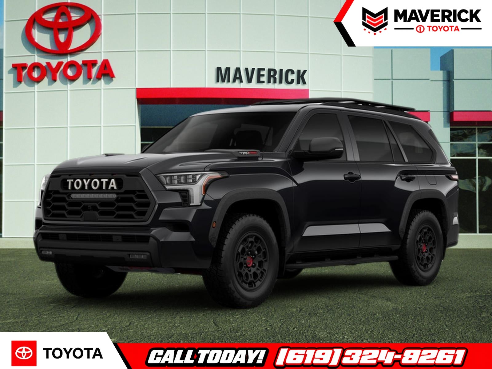 Midnight Black Metallic 2026 Toyota Sequoia SUV / Crossover Four-Wheel Drive Automatic